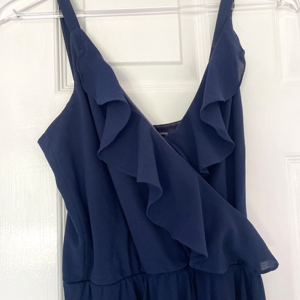 Navy Blue Maxi Dress